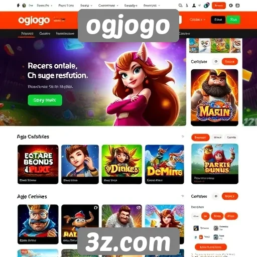 Explore a nova interface do site ogjogo