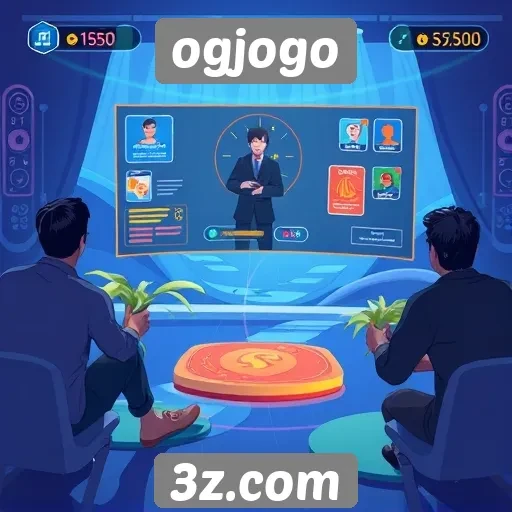 Explorando a interface do usuário do ogjogo